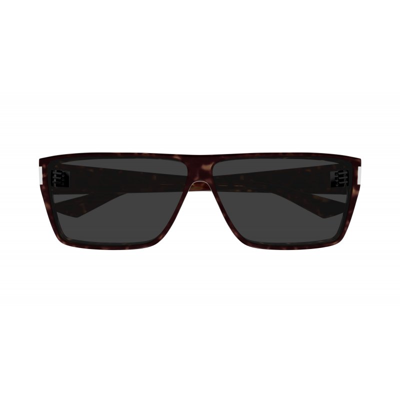 サングラス Saint Laurent Saint Laurent - SL 757 - 002 (SL 757 002) Saint Laurent SL 757 002 Rectangular Sunglasses Havana - eye