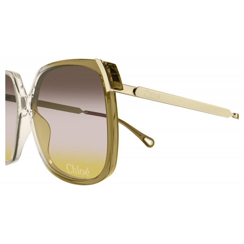Chloe CH25SRO142980YY 関税送料込 Chloé okulary przeciwsłoneczne damskie kolor złoty CH0170SA